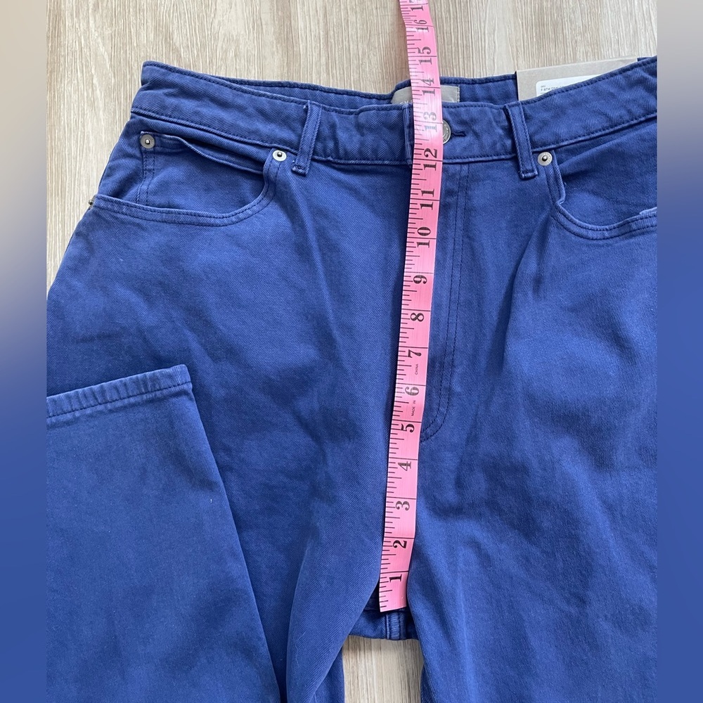 Everlane Achroma Deep Lapis Organic Cotton Way-High Ankle Jean | 32 Reg - Picture 8 of 11